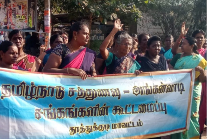 “சிக்னல் ரெட்… அரசியல் ஹீட்!” – தூத்துக்குடியில் ‘டபுள்’ ஆர்ப்பாட்டம் மக்கள் ரசிப்பு