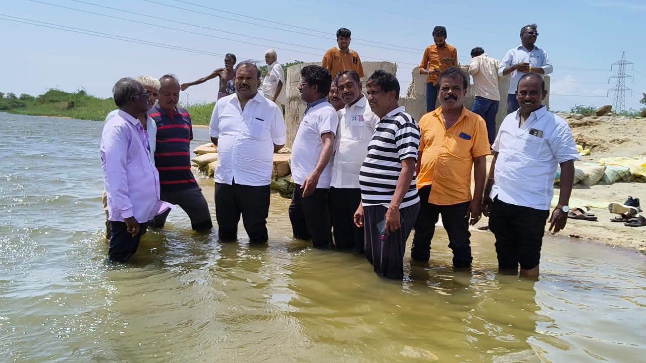 நான்கு நாள் குடிநீர் பிரச்னைக்கு முற்றுப்புள்ளி: இரவு பகலாக களத்தில் நின்று சீரான குடிநீர் வழங்கிய மேயர் ஜெகன் பெரியசாமி